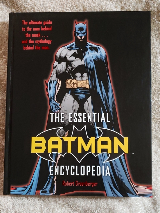DC Comics Other - The Essential Batman Encyclopedia - Bold Graphic Cover